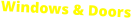 Windows & Doors